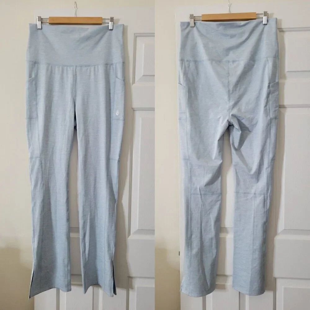 Free People Light Blue Straight End Slit XL